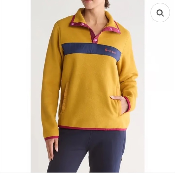 Cotopaxi Women’s Teca T Snap Pullover Fleece Jacket Honeycomb - Picture 2 of 11